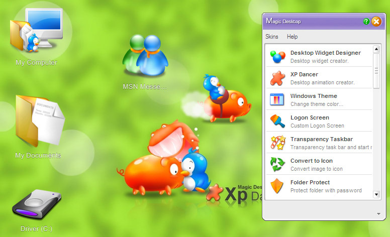 Magic Desktop Screenshot